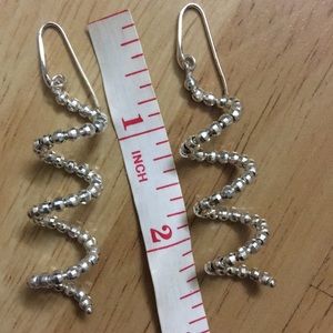 Beautiful 925  sterling silver earrings